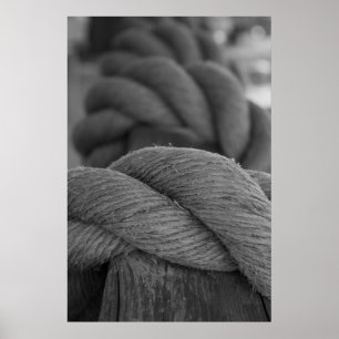 Rope on a Rail Poster