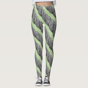 Rope Pattern Leggings
