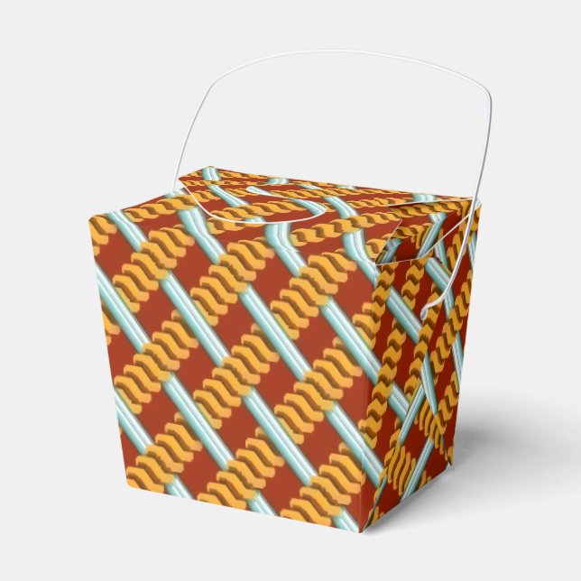 Rope & Pipe Favor Box (Front Side)