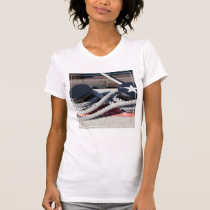 Rope Tied To Two Bollards T-Shirt