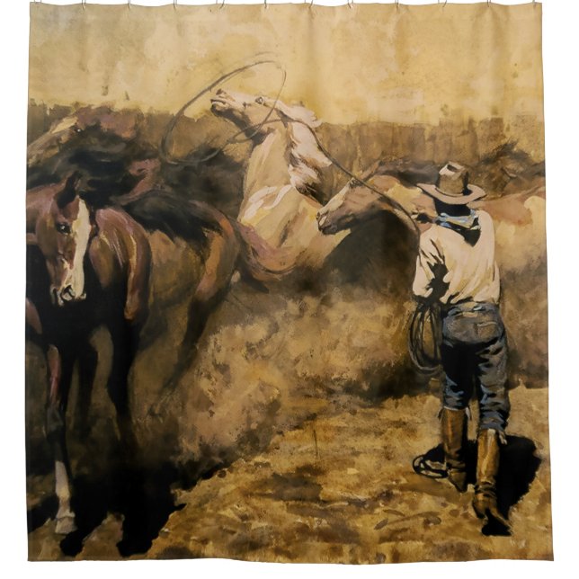 “Roping Palomino” Western Art by Maynard Dixon (Front)