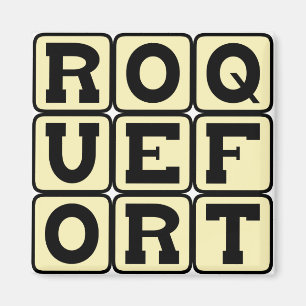 Roquefort, French Blue Cheese Magnet