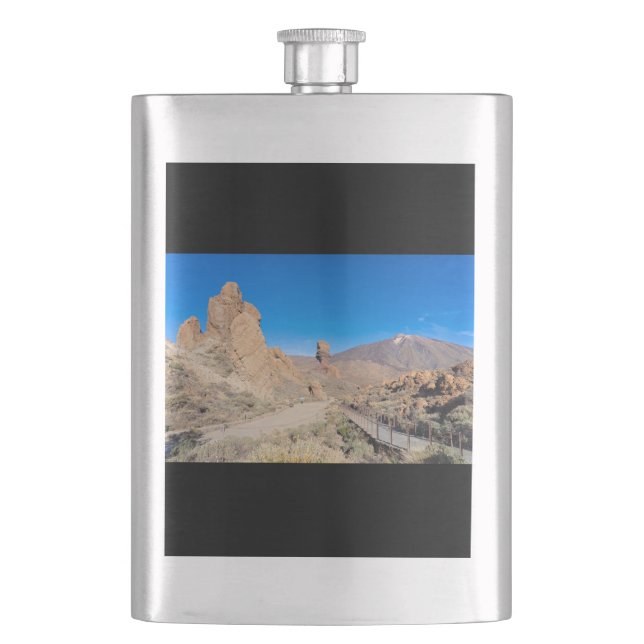 Roques de Garcia Hip Flask (Front)