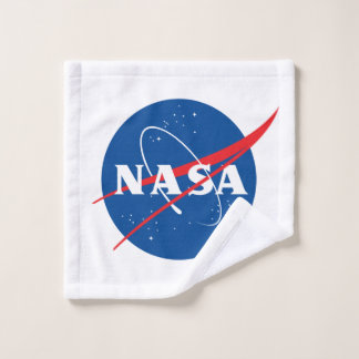 Roquette de logo de la NASA en blanc