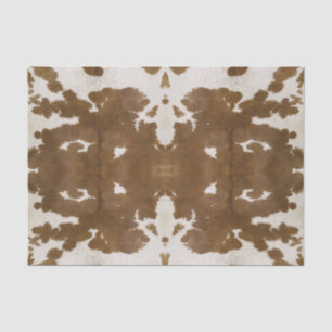 Rorschach Cowhide Decoupage Tissue Sheet