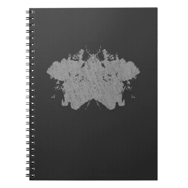 Rorschach Ink Blot Test Psychology Notebook (Front)