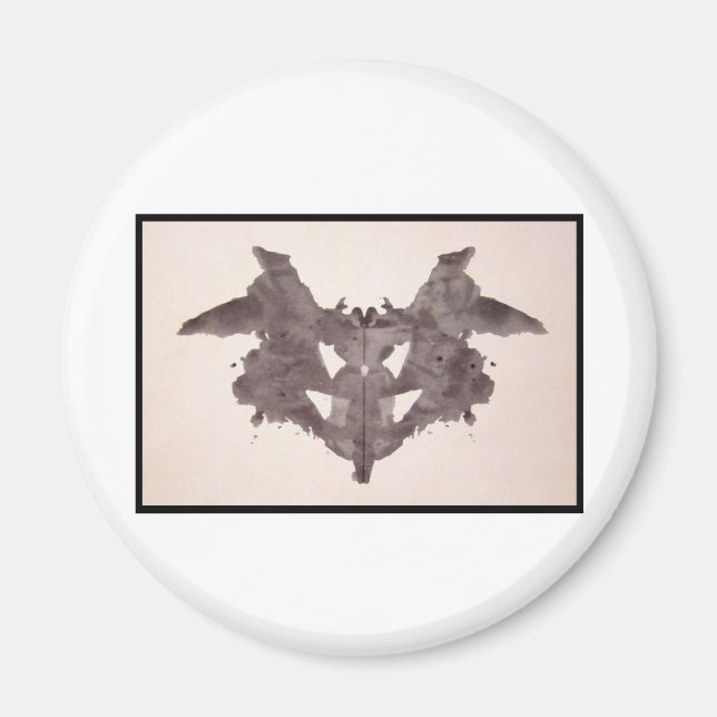 Rorschach Inkblot 1.0 Magnet (Front)