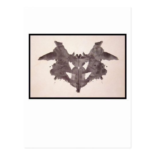 Rorschach Inkblot 1.0 Postcard