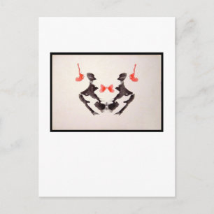 Rorschach Inkblot 3.0 Postcard