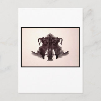 Rorschach Inkblot 4.0 Postcard