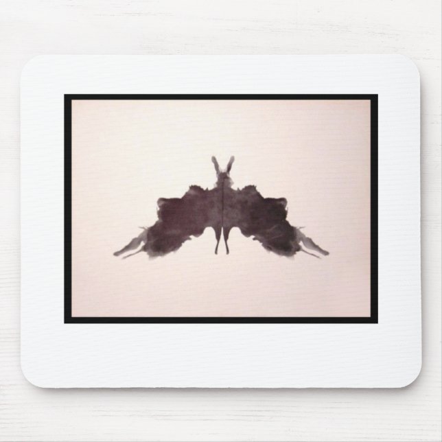 Rorschach Inkblot 5.0 Mouse Pad (Front)