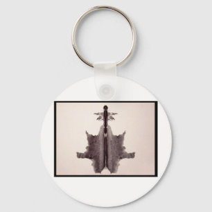 Rorschach Inkblot 6.0 Keychain