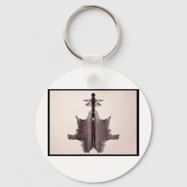 Rorschach Inkblot 6.0 Keychain (Front)