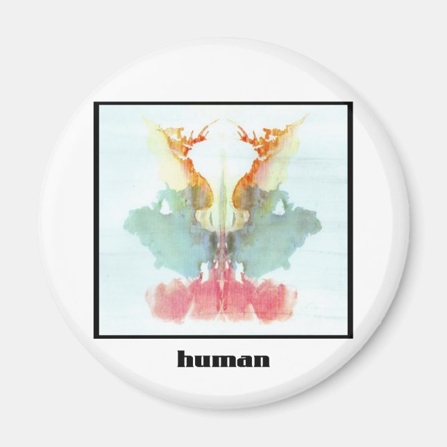 Rorschach Inkblot 9 Magnet (Front)