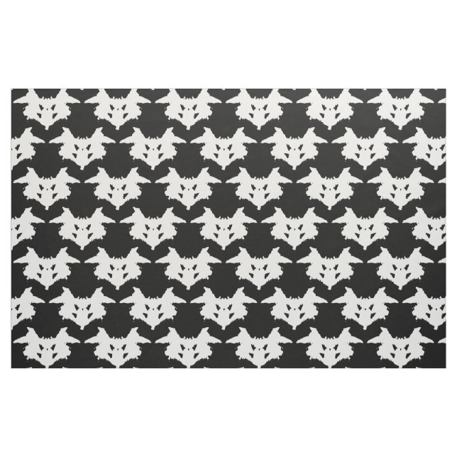 Rorschach Inkblot Fabric (Fat Quarter)