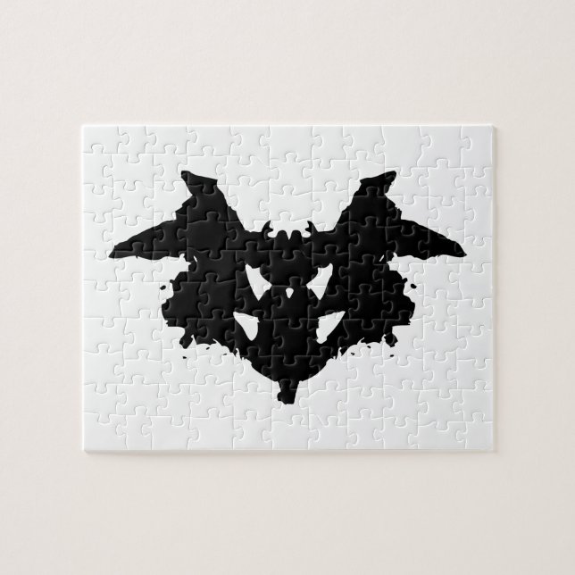 Rorschach Inkblot Jigsaw Puzzle (Horizontal)