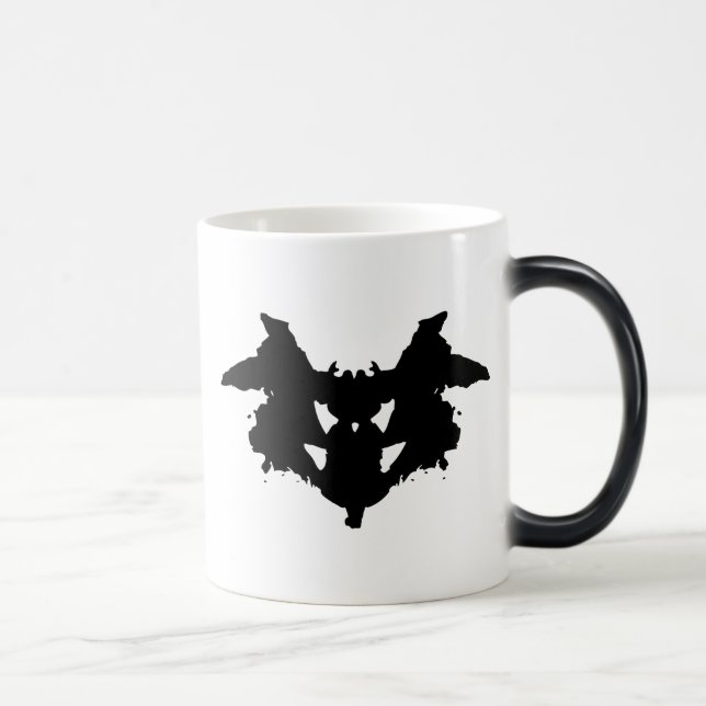 Rorschach Inkblot Magic Mug (Right)