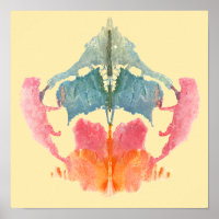 Rorschach Inkblot Test Fun Art