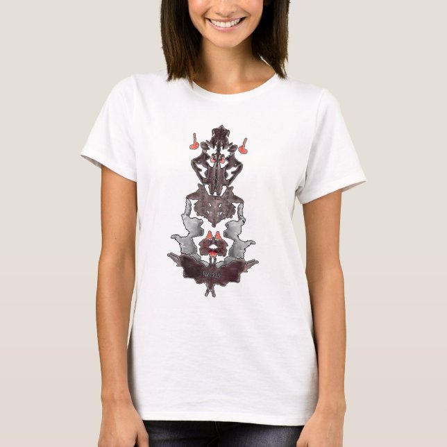 Rorschach Wants To Read People T-Shirt (Front)