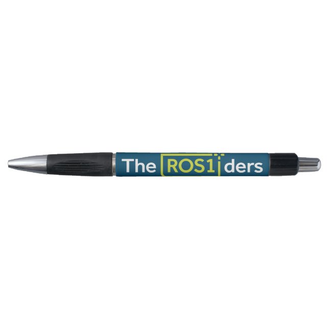 ROS1der Pen with Teal Background (Front)
