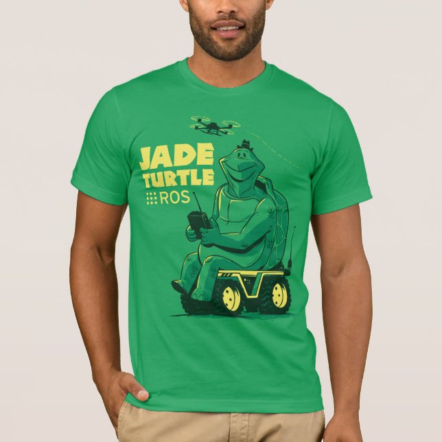 ROS 1 Jade Turtle T-Shirt (Front)