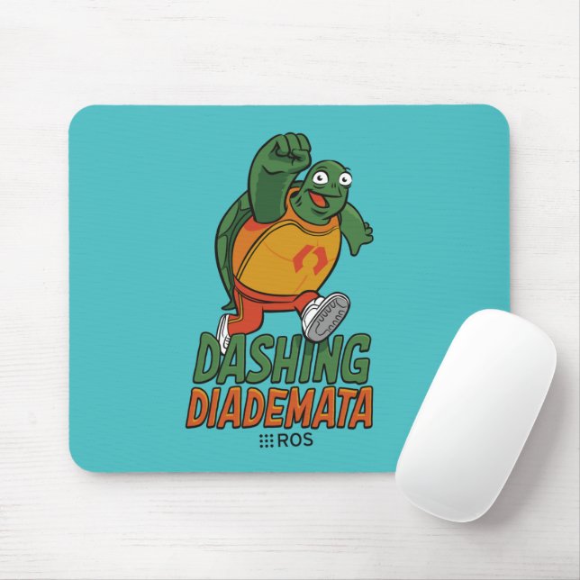 ROS 2 Dashing Diademata Mouse Pad (With Mouse)