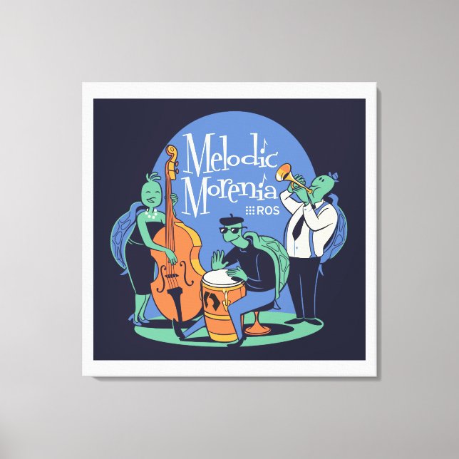 ROS Morenia mélodique sortie sur toile enroulée (Recto)
