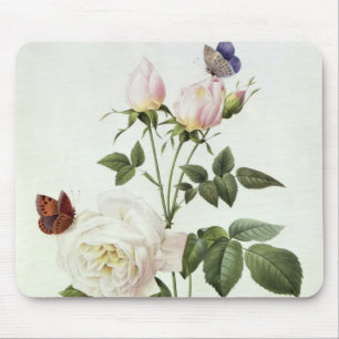 Rosa: Bengale the Hymenes, from 'Les Roses' Mouse Pad