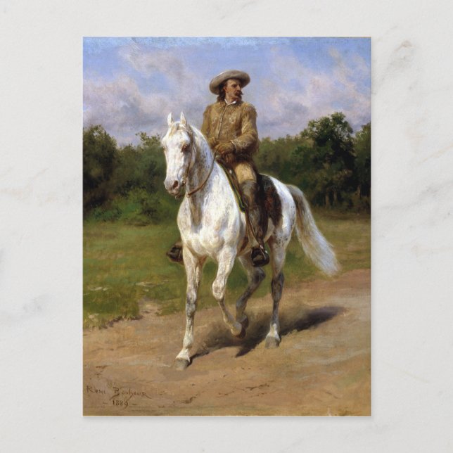 Rosa Bonheur Col. William F. Cody (Buffalo Bill) Postcard (Front)