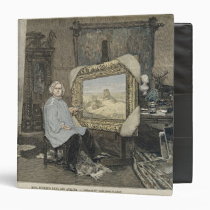 Rosa Bonheur  in her studio Binder