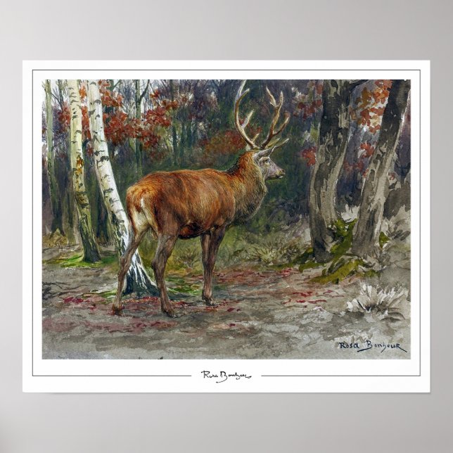 Rosa Bonheur Zedign Art Poster #135 (Front)