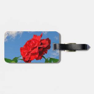 Rosa Don Juan with a blue sky Luggage Tag