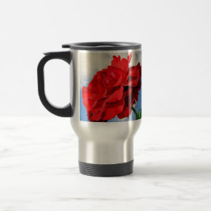 Rosa Don Juan with a blue sky Mug