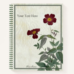 Rosa Indica Notebook