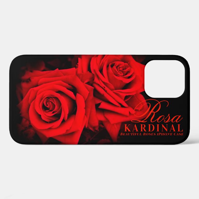 Rosa Kardinal Case-Mate iPhone Case (Back (Horizontal))