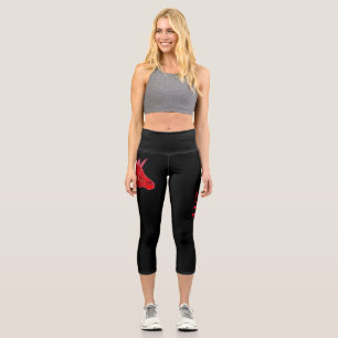 Rosa Lavaglut Capri Leggins Leggings