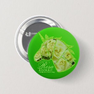 Rosa Ryokko 2 Inch Round Button