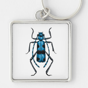 Rosalia Alpina beetle Keychain