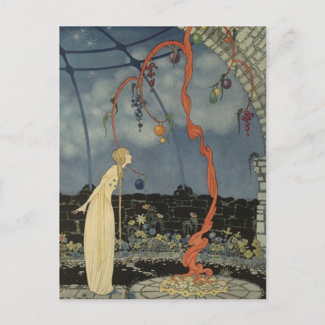 Rosalie saw before her eyes a marvellous tree postcard (Front)