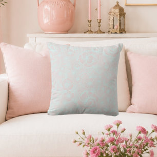 Rosalie Soft Blush 🌸 Throw Pillow
