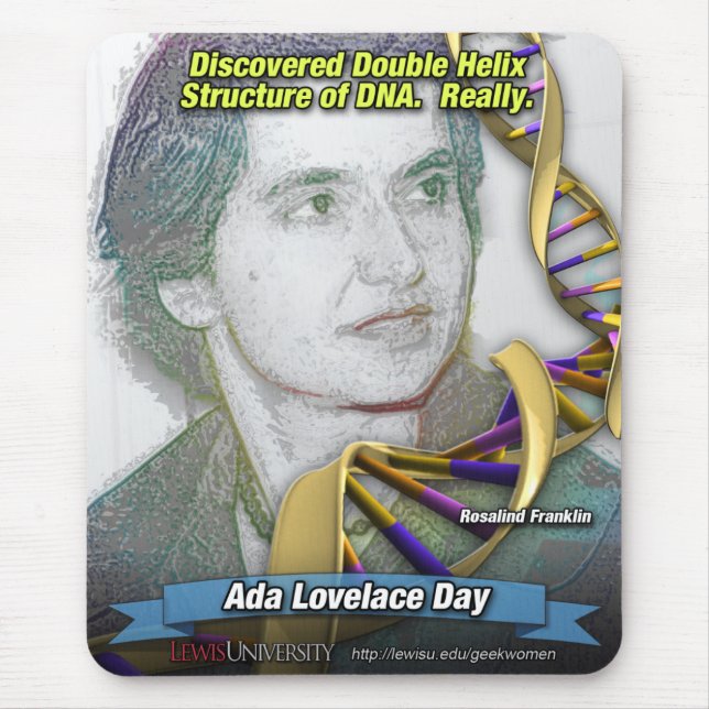 Rosalind Franklin Mousepad (Front)