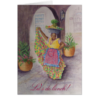 Rosalita Let's do lunch! Card