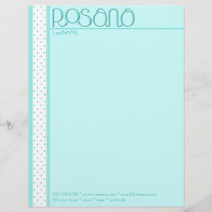 Rosana blue Letterhead