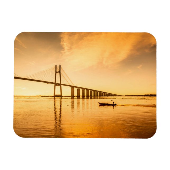 Rosario Victoria Bridge Magnet (Horizontal)