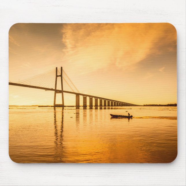 Rosario Victoria Bridge Mouse Pad (Front)