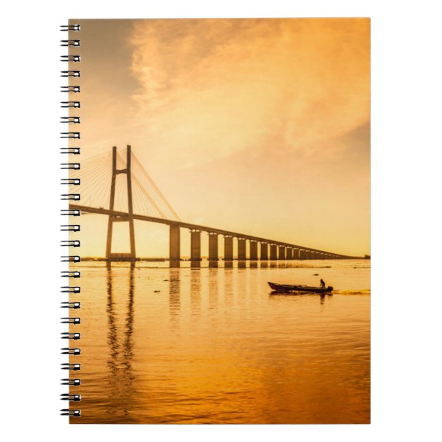 Rosario Victoria Bridge Notebook (Front)