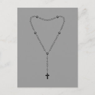 Rosary Beads Postcard