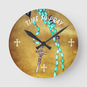 Rosary clock Time to pray