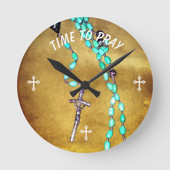 Rosary clock Time to pray (Front)