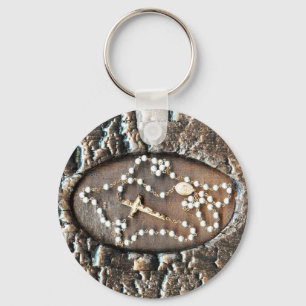 Rosary Keychain
